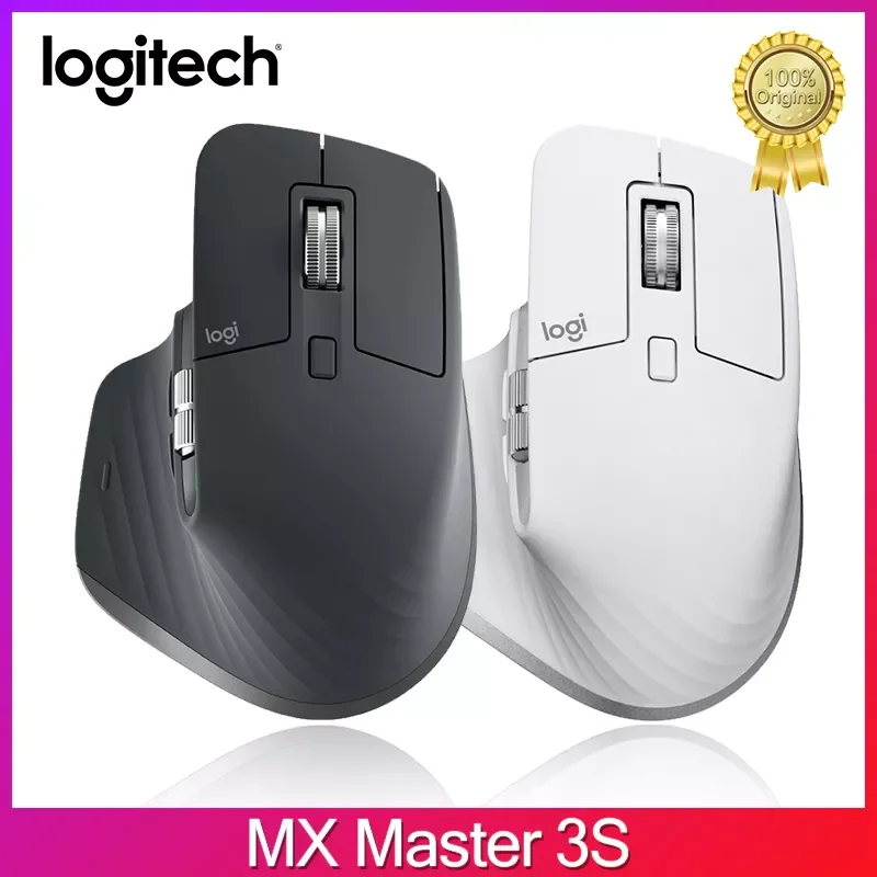 

New MX Master 3S Wireless Performance Mouse with Ultra-Fast Scrolling 8K DPI Quiet Clicks Suitable for Laptop PC