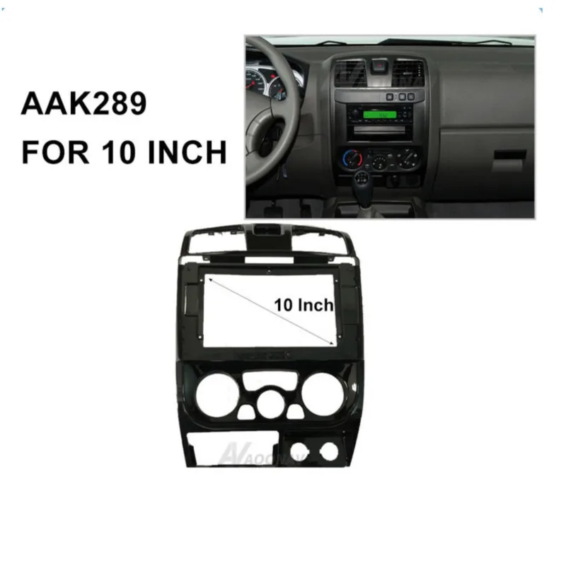 

10 Inch 2 DIN Dvd Frame Audio Accessories Dashboard Dashboard Dashboard Stereo Fit for Great Wall Fengjun 2011-2012