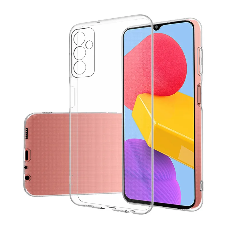 Чехол для Samsung M13 простой тонкий мягкий прозрачный чехол из ТПУ Galaxy |