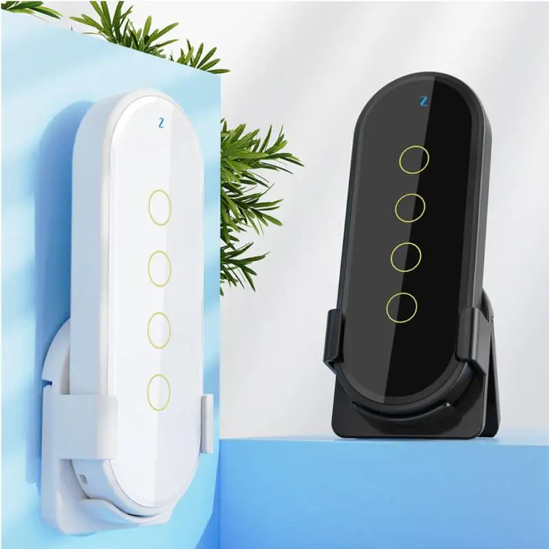 

Touch Touch Light Switch 2.5d Tempered Glass Zigbee Tuya Zigbee 4 Buttons Smart Scene Switch Smart Home 4 Gang 12 Scene