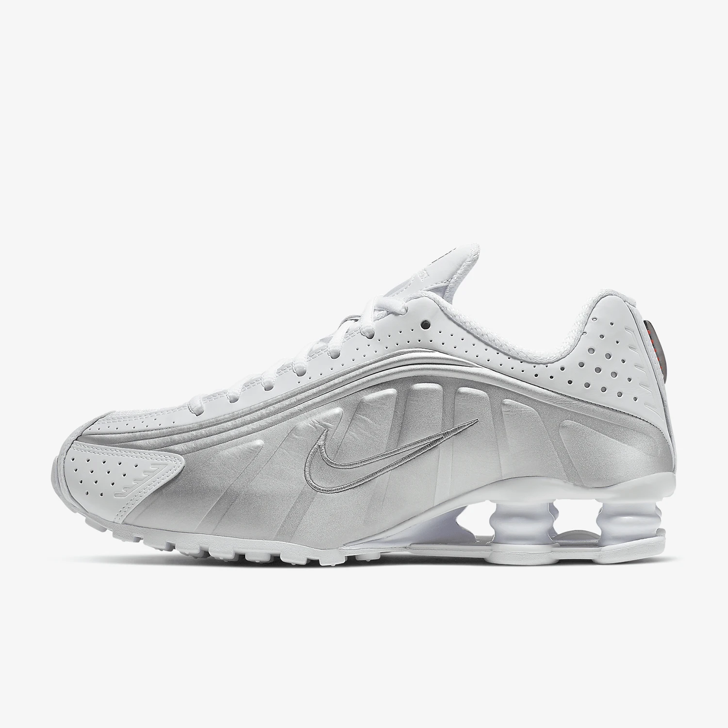 Фото Оригинальные кроссовки унисекс с мягкой подкладкой Nike Shox R4 AR3565-101 №2