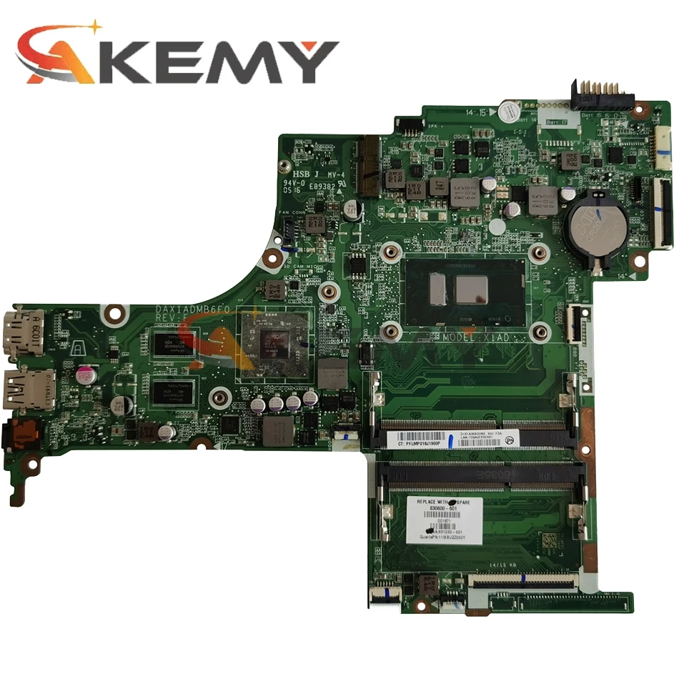 Материнская плата для ноутбука 15T-AB100 15-AU016TX 15-AB 830603-001 830603-601 830603-501 940M/2 ГБ i7-6500U