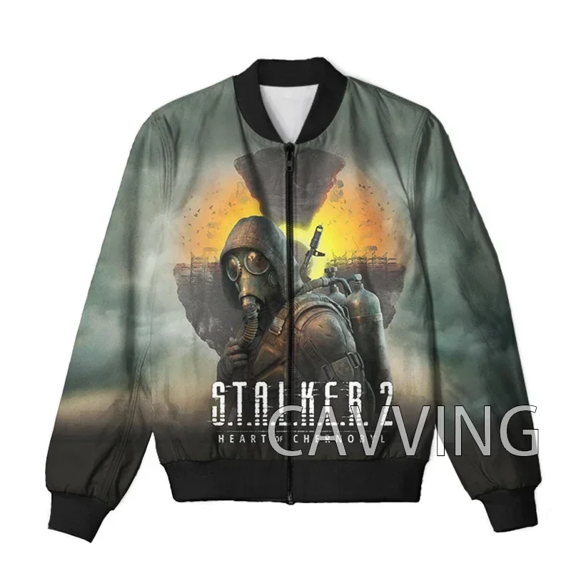 Мужская/Женская куртка-бомбер на молнии с 3D-принтом