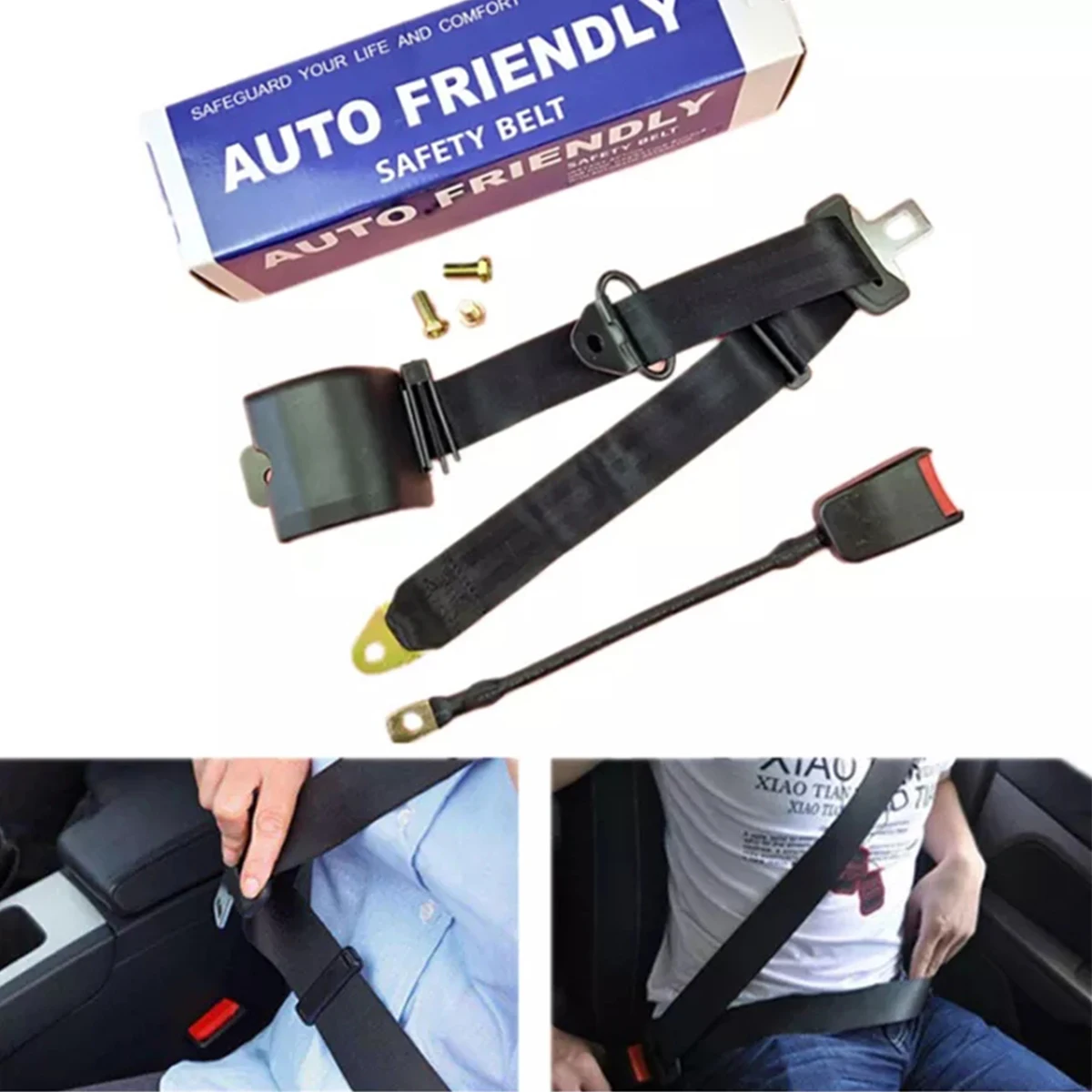 

Новый ремень безопасности для автомобиля, регулируемый автоматический телескопический ремень безопасности для грузовика, универсальный, ...
