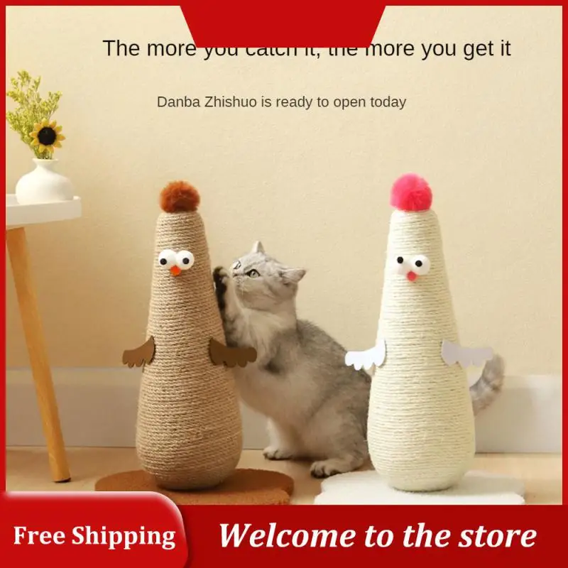 

Itching Cartoon To Weave Durable Cat Climbing Frame Three-dimensional Close Pack Household Cat Scratching Post Chick Creativity