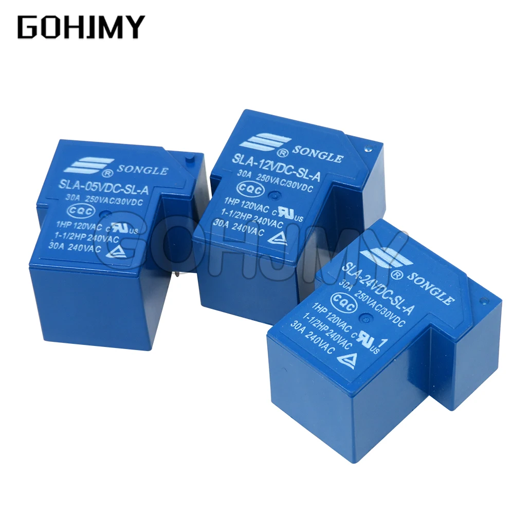 

1 шт. релейная деталь 09 24 12VDC-SL-A 4 контакта 5 в 9 в 24 в 12 В