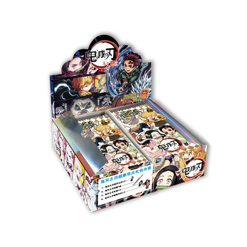 

Out Of Print Demon Slayer Collection Card TCG Anime Booster Pack Box Kamado Nezuko Rare Board Game Toy Kids Gift Birthday