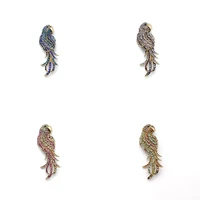 pd brooch 2022 new cute parrot animal high end brooch bag accessories clothing accessories jewelry butterfly pins