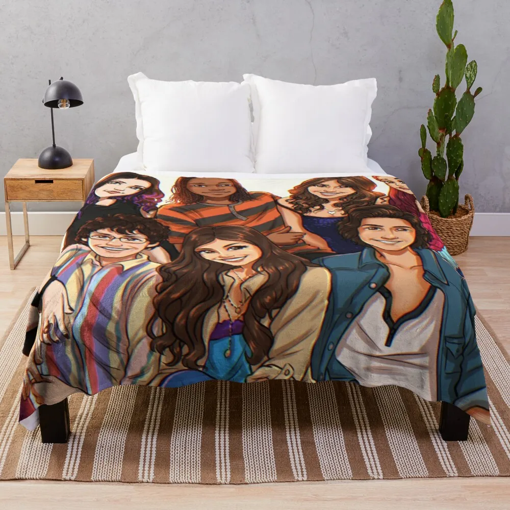 

Victorious Cast Throw Blanket warm blanket double plush blanket semi-toral blanket