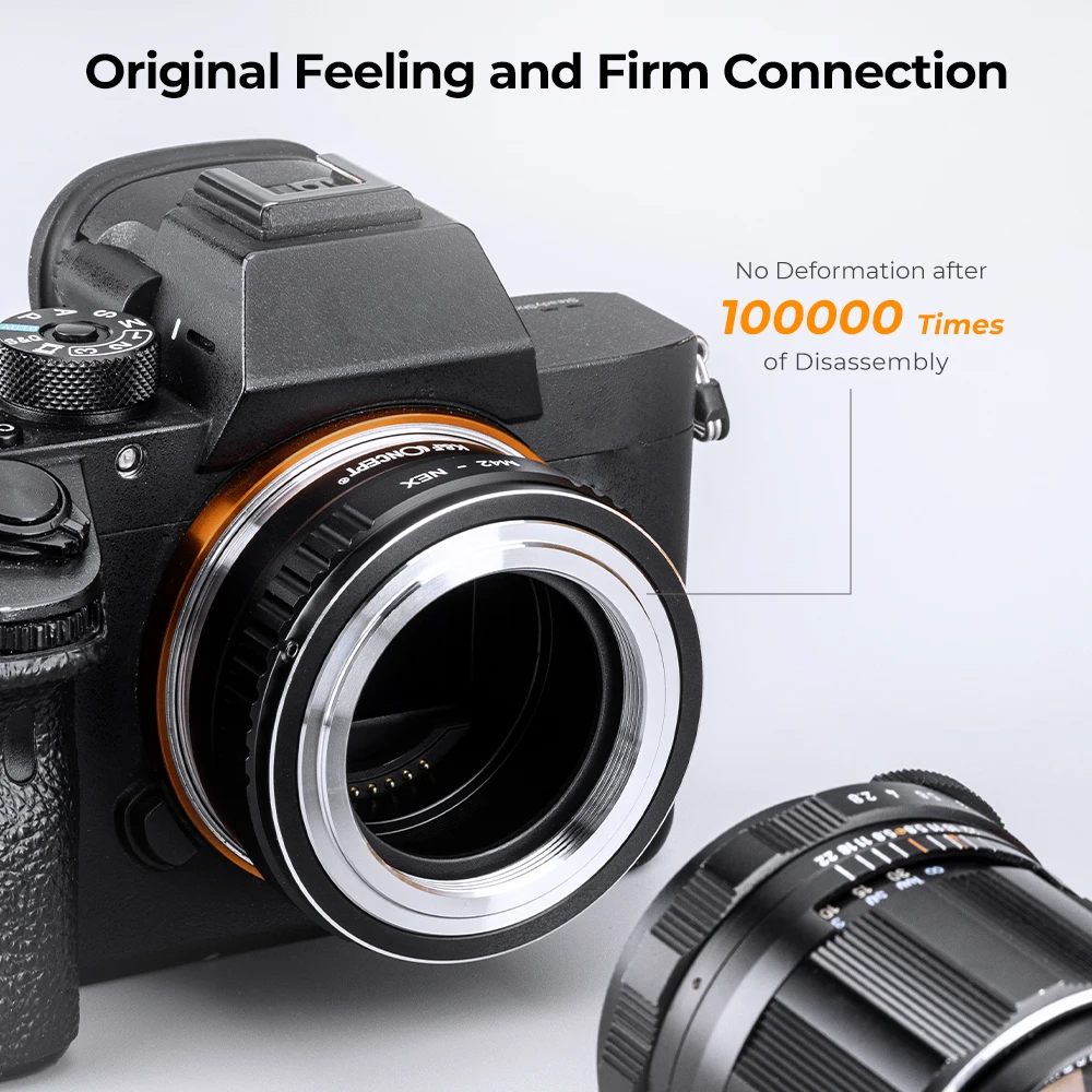 Адаптер объектива K &amp F Concept для объективов M42 к креплению камеры Sony NEX E Alpha NEX-7 A5000