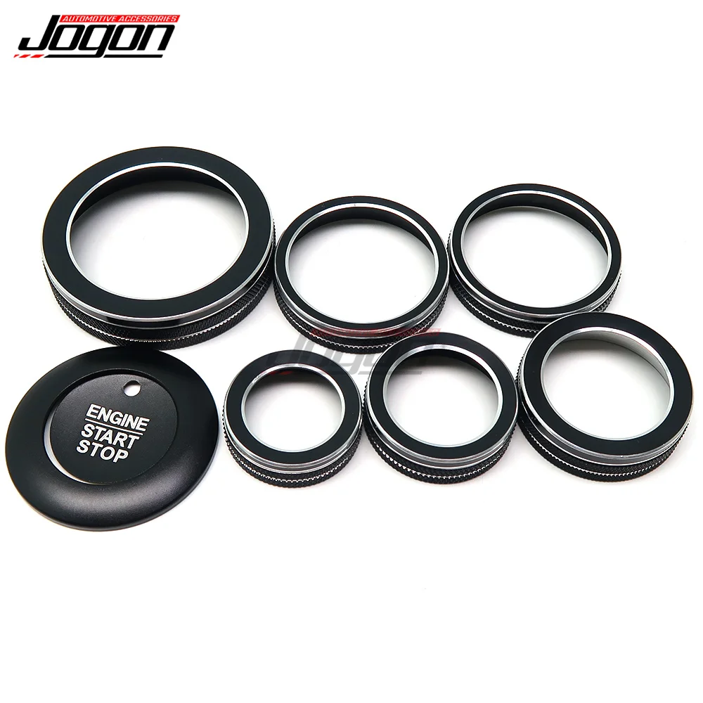 

Для Ford Explorer 2020-2022 кнопка режима привода консоль управления переключением передач AC VOL ручка кольцо переключатель фар Start Stop кнопка крышка