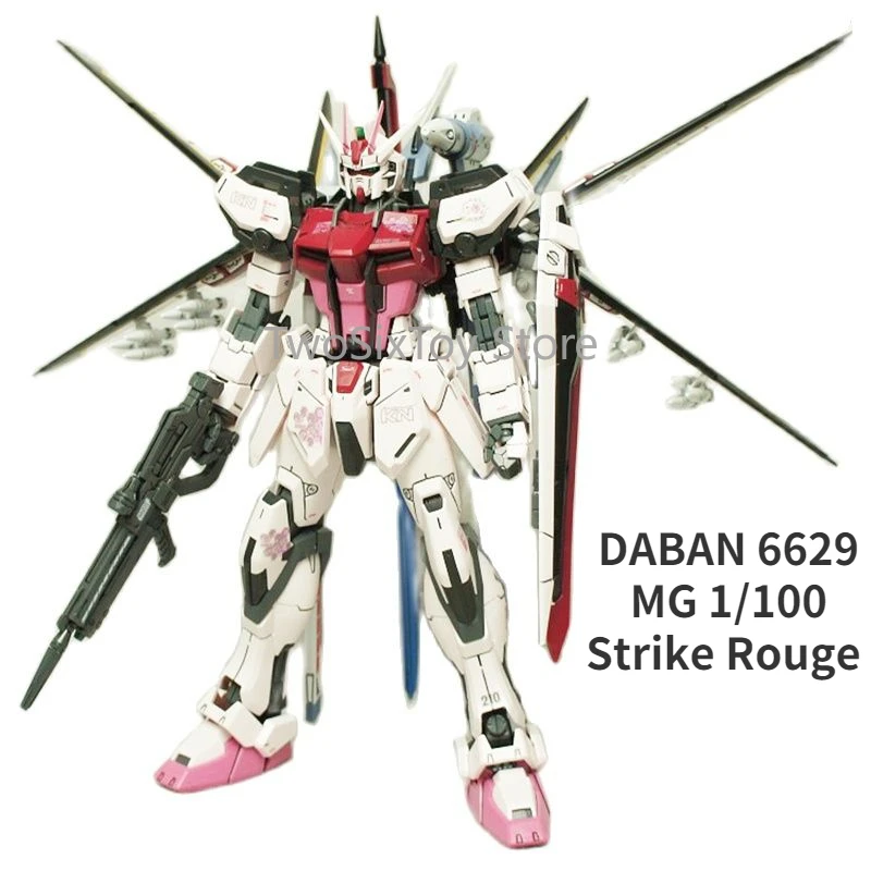 

DABAN 6629 MG 1/100 Strike Rouge MBF-02 Gunpla SEED Japanese anime Assemble Model Kits Action Figure robots kids Toys gifts