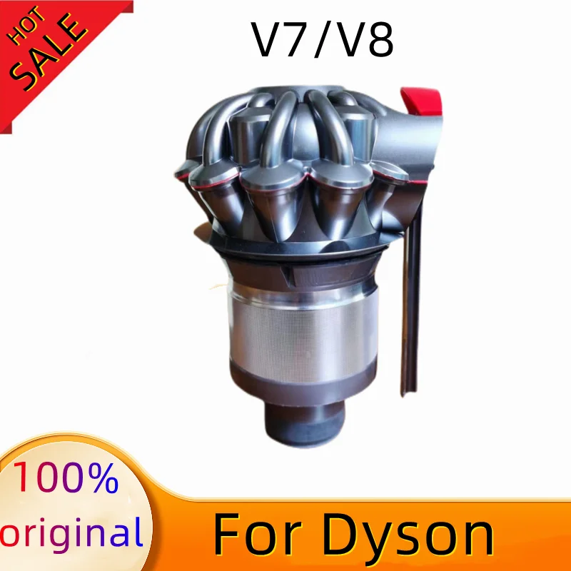 

Para dyson v8 v7 original ciclone coletor de pó robô aspirador peças poeira bin filtro balde substituição acessórios limpos