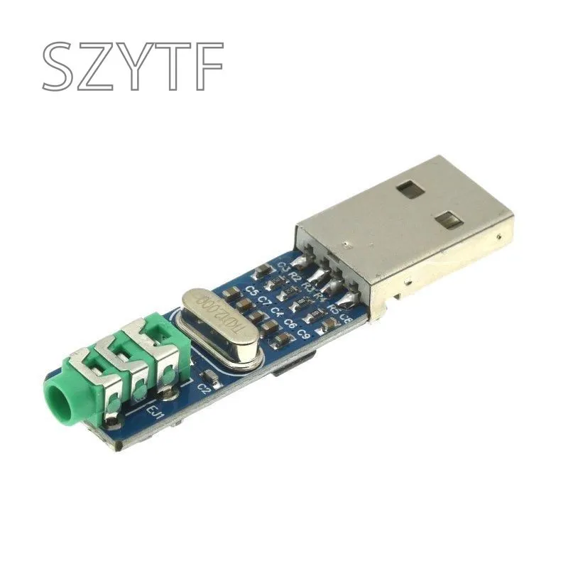 PCM2704 16 бит Mini USB DAC декодер USB звуковая карта аналоговая плата модуль частота дискретизации 16 бит/32-48 кГц для Raspberry Pi