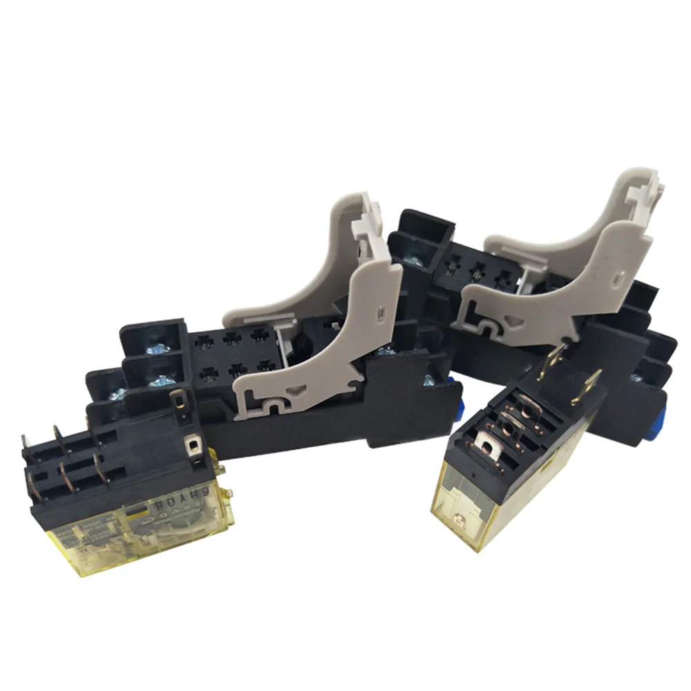 

SJ2S-05B Ideec промежуточное реле RJ2S-CL-D24 Dc24v с базовым набором