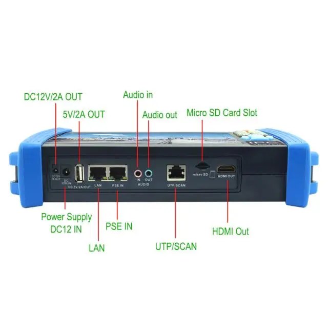 

Rsrteng IPC-9800 Plus+ CCTV Camera Tester 7-inch IPS Touch Screen Monitor CCTV Tester