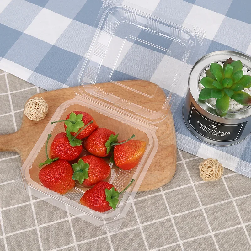 100 шт. прозрачные коробки для упаковки продуктов