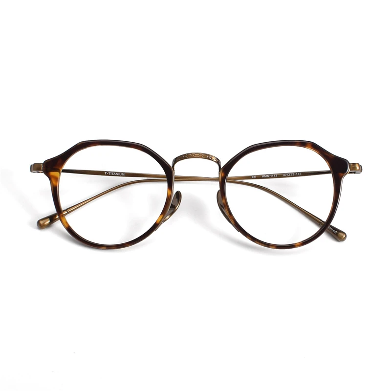 Круглые очки Chashma из титана с CR-39 линзами
