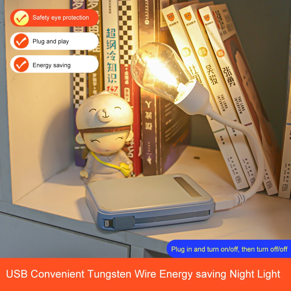 Подставка для ночника настольная лампа с вольфрамовым наполнителем кнопкой