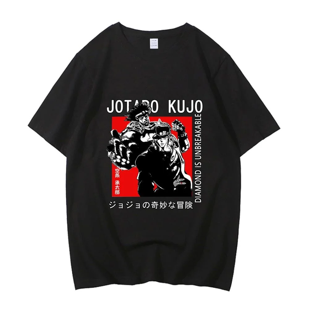 

Футболка мужская с японским принтом манги, из чистого хлопка