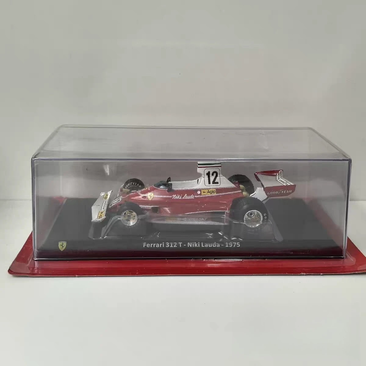 Модель IXO 1:24 FERRARI 312T из литого металла # Модель легкового автомобиля 1975 года выпуска, 12-й серии. (art.: 3920dc11e4399) - 3920dc11e4399
