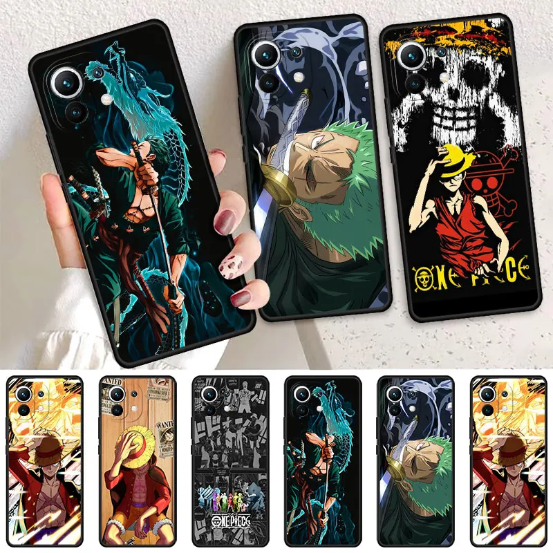 

Case For Xiaomi Mi Poco X3 NFC 11T Pro 11 Lite 12 X5 13 X4 GT 10T 9T M5 M3 C40 F1 Silicone Phone Cover Hero Luffy-Zoro-Ace Funda