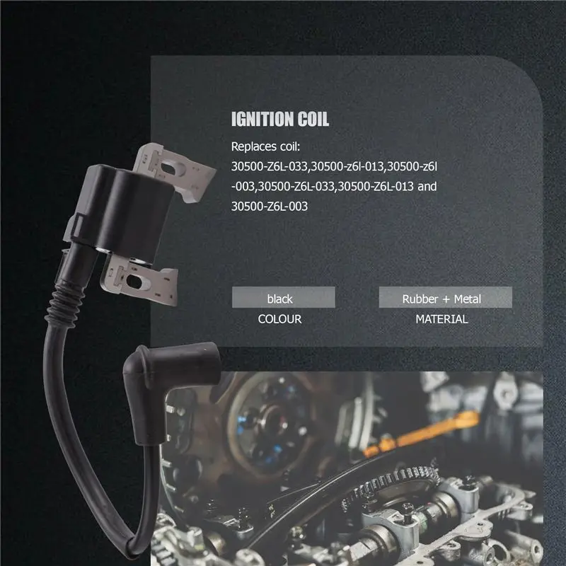 Фото Подходит для бензиновых двигателей Honda GX630 GX660 GX690 GXV630 GXV660 L36A-30500-Z6L-043 Катушки зажигания №2