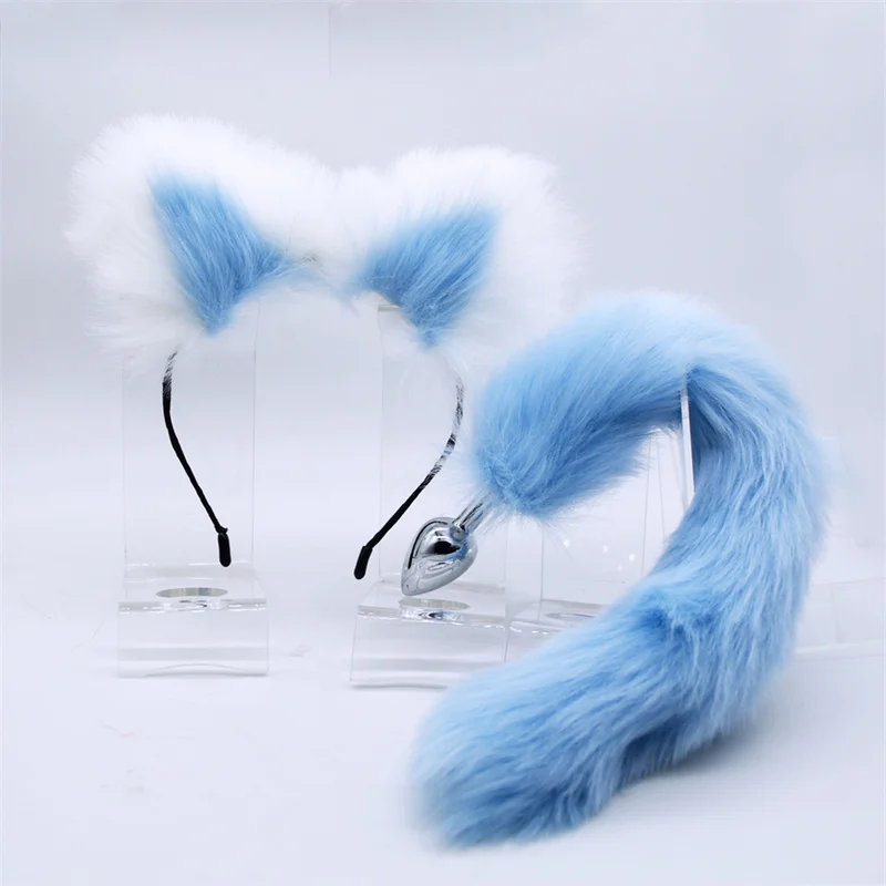Аксессуары для косплея в стиле «Лолита», аниме чудовище, хвост, волк, уши, кошачьи уши, лисы, аксессуары для вечерние