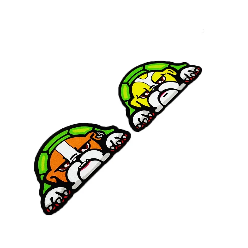 S237 Светоотражающие наклейки для автомобиля Мультфильм Rossi Pet Lucky Turtle