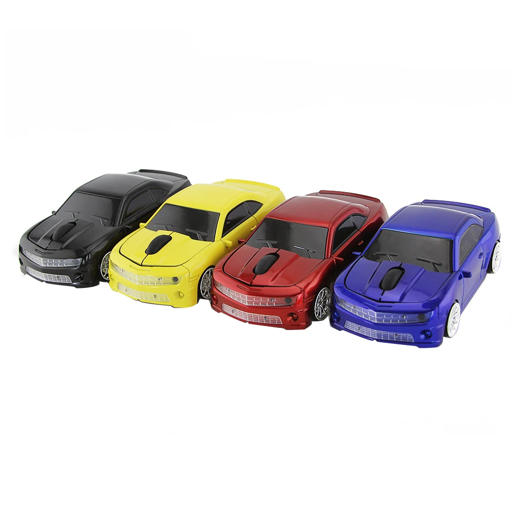 2.4GHz Mouse Car Shape Optical Computer Laptop Plastic 3 Keys Home Office Cool Gaming Mini Wireless USB Receiver images - 6