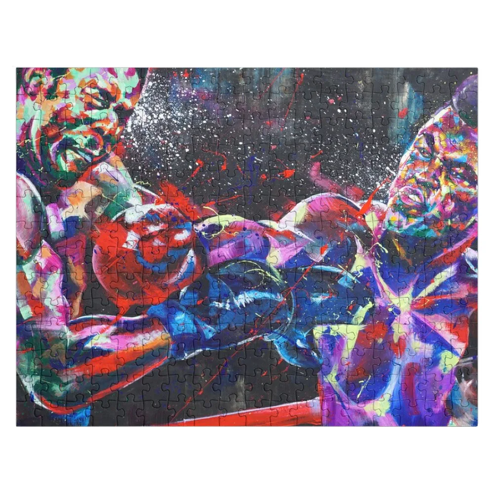 Головоломка The Fight персонализированные подарки деревянная головоломка на заказ