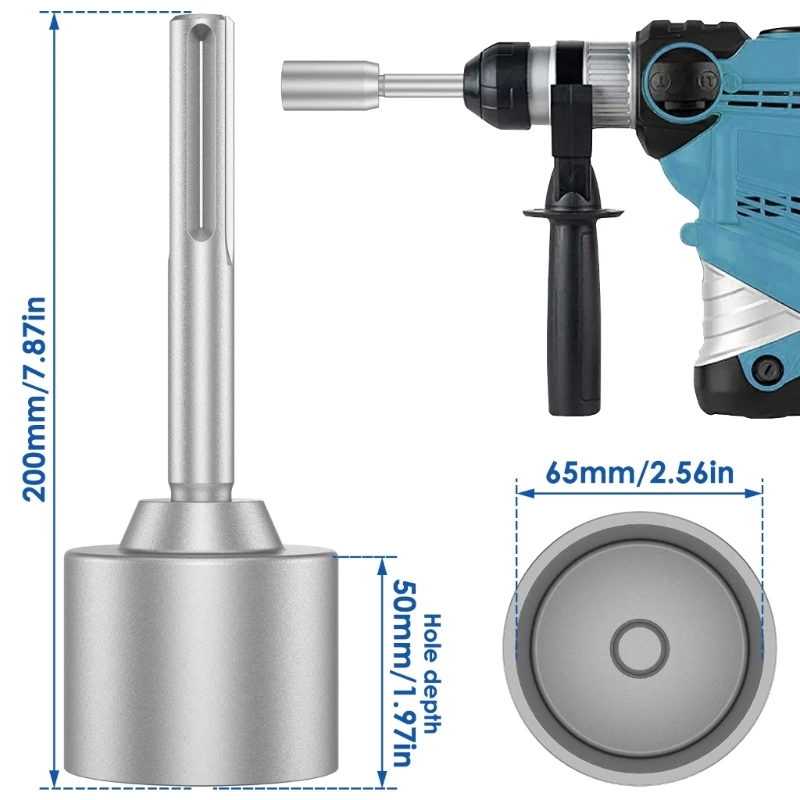 30/45/65 мм отбойный молоток для заземляющих стержней строительных площадок