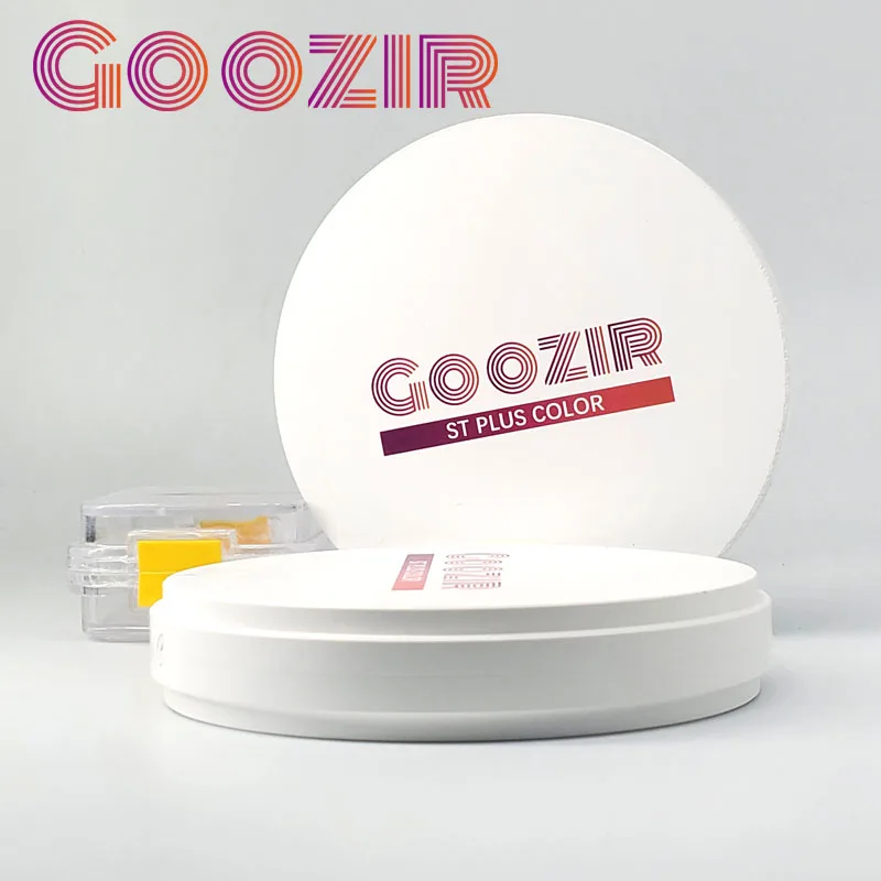 Multilayer Preshaded Zirconia For CAD/CAM Milling Machine For GOOZIR ST Plus Color Zirconia Block