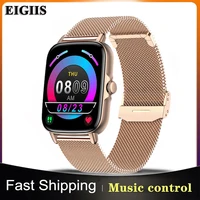 eigiis women smart watch full touch screen heart rate ip67 waterproof blood oxygen 12 day battery life smart watch for andriod