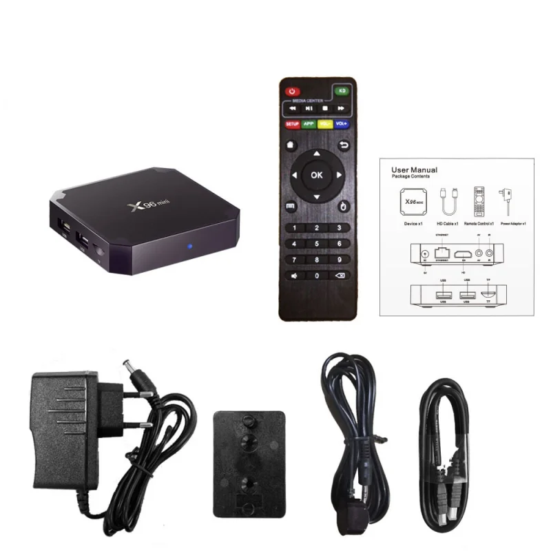 

ТВ-приставка X96 Smart TV, Android 9,0, HD ТВ-приставка, интеллектуальный сетевой мини-плеер, Приставка Smart TV 4K, ТВ-приставка IPTV, новинка 2020