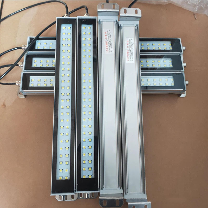 122CM 110V/220V LED Engineering Light CNC Machine Workshop Lamps Floodlights Lamp IP68 Reflector LED Exterior Work Lights