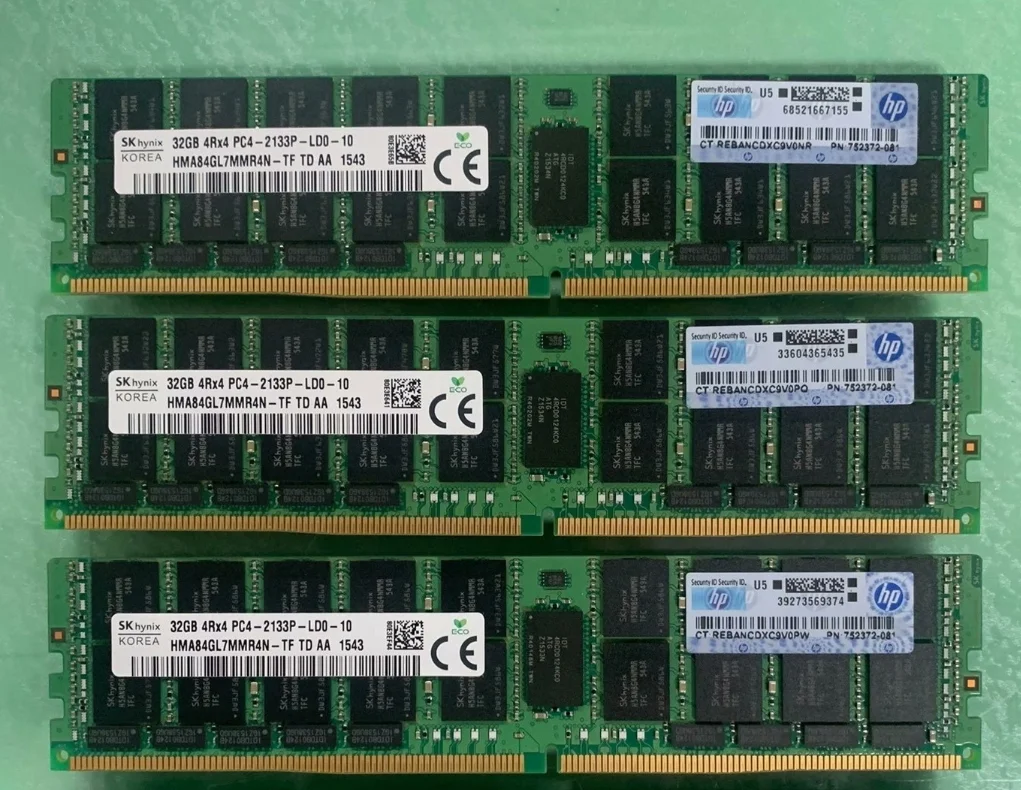 Hynix DDR4 32GB 2133P PC4 2133MHz ECC REG RDIMM 4RX4 Server memory