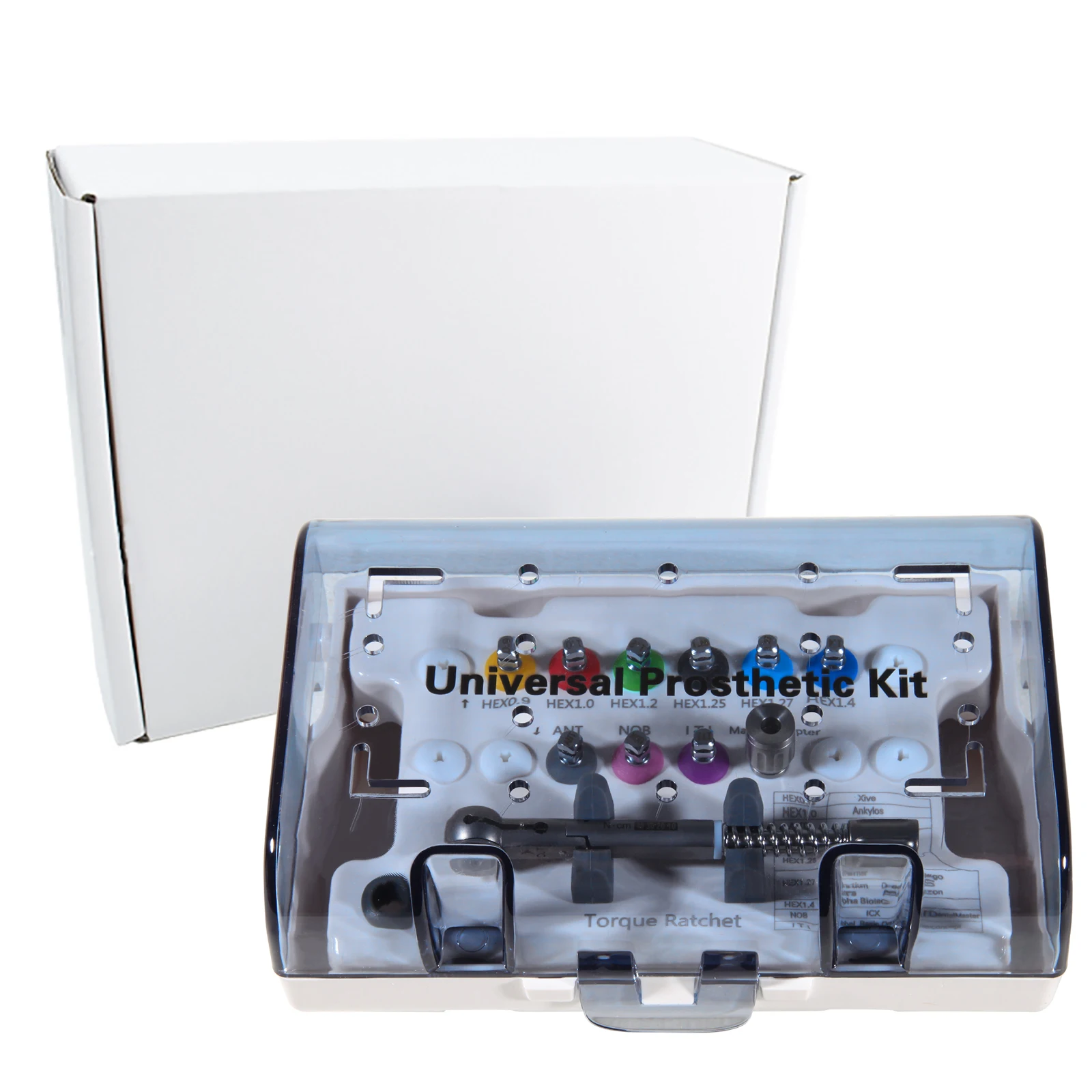 Динамометрический ключ для зубных имплантатов отвертка набор протезирования