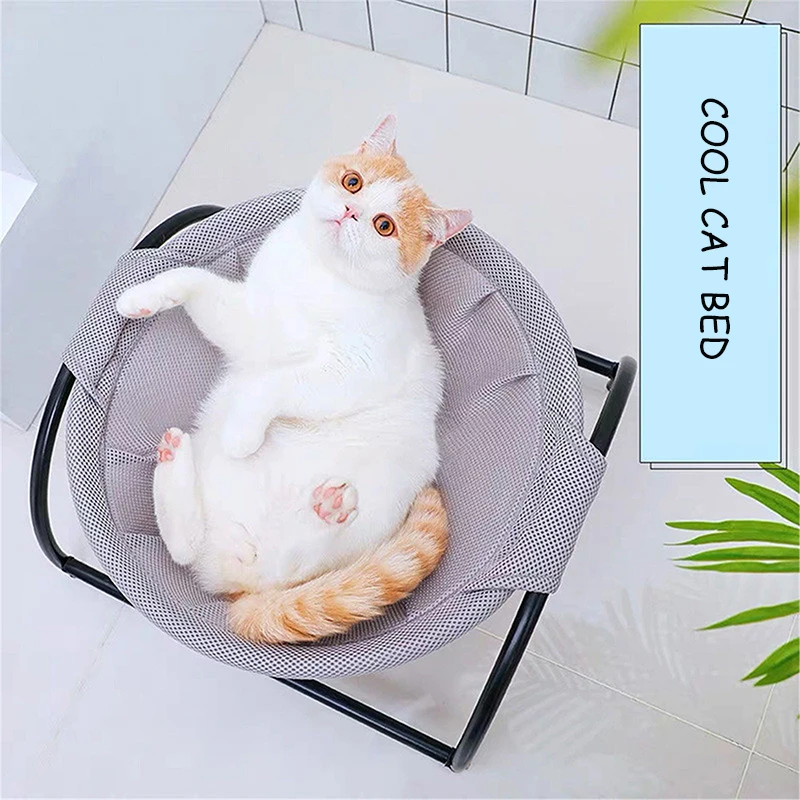 Breathable Pet Hammock Cat And Dog Kennel Pad Hanging Removable And Washable Cat Hammock Overhead Net Bed