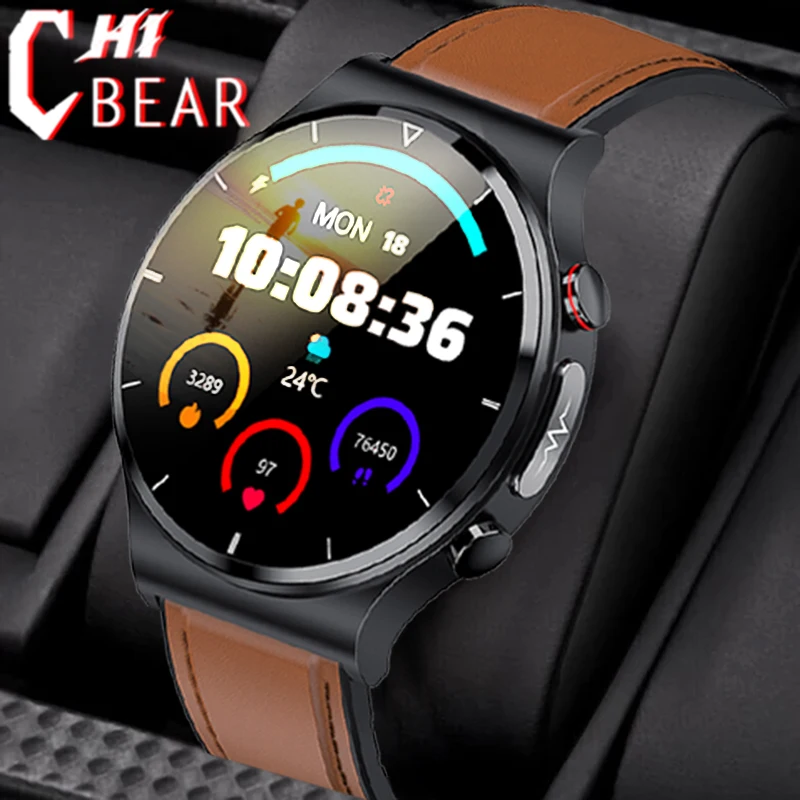 

Новый ECG+PPG Smart Watch Мужчины Sangao Лазерная Здоровье Частота Сердца Часы Температура Тела Фитнес Трекер Smartwatch Для Huawei Xiaomi