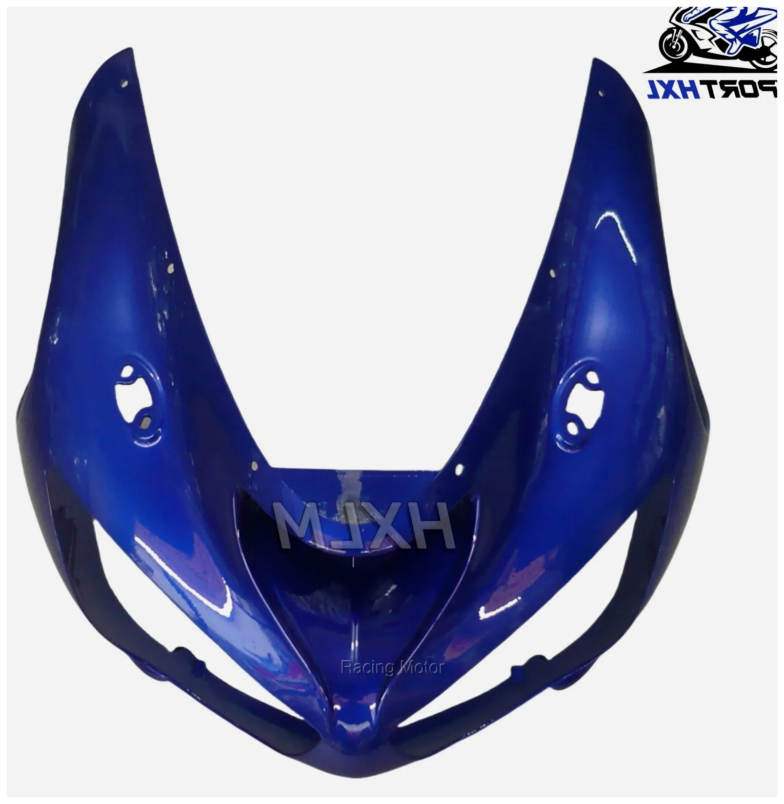 Фото Комплект обвесов на заказ - передний обтекатель фары для Ninja ZX-6R 2005-2006, черный обвес ZX6R 636 2006, пластиковые обтекатели №4