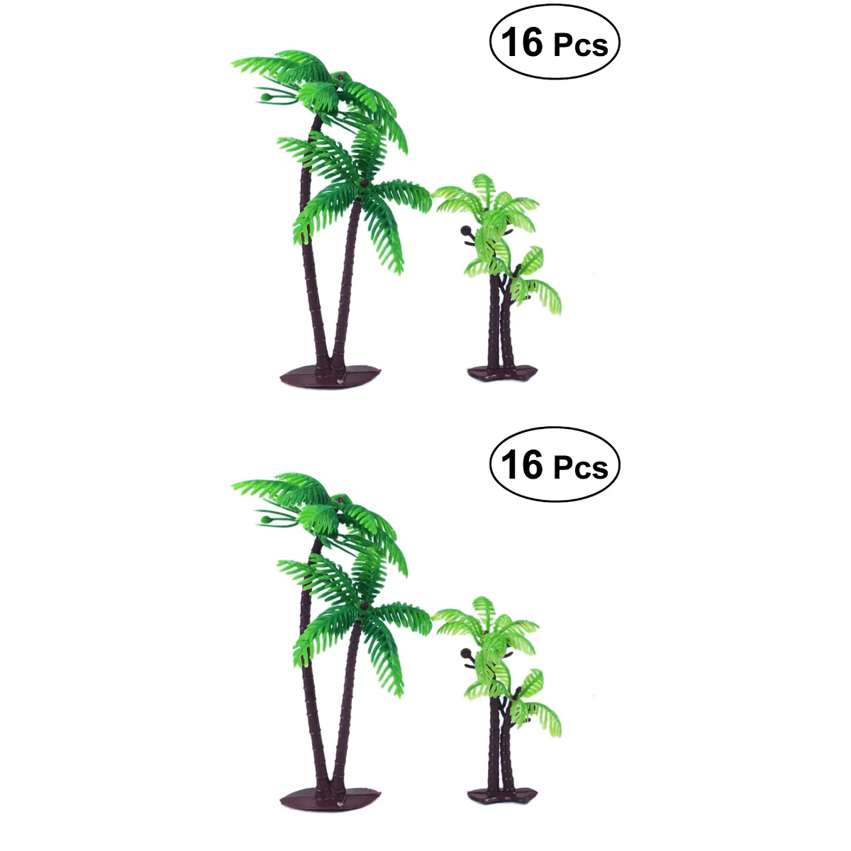 

32 шт., украшения для торта в виде кокосового дерева