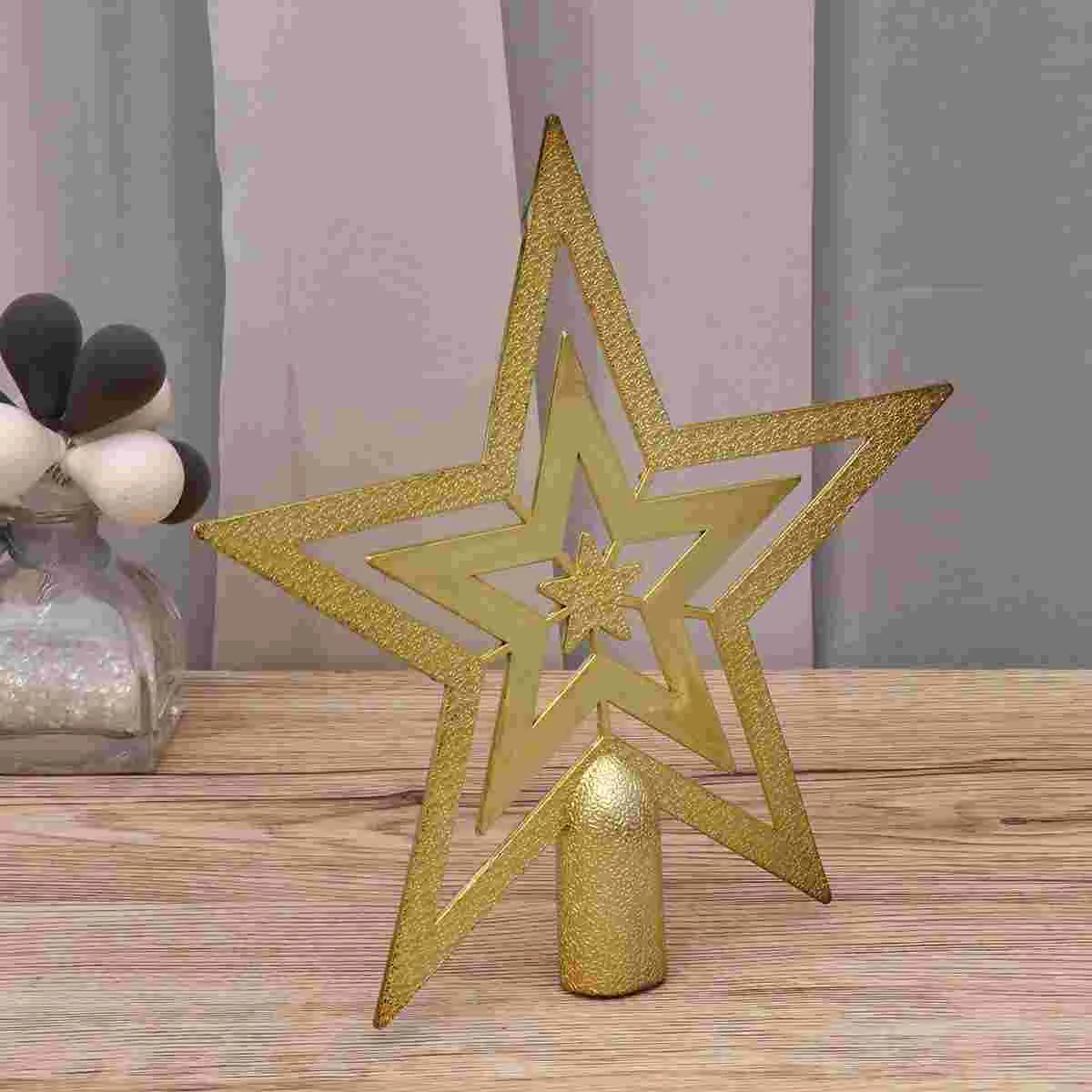 

3Pcs Pentastar Decoration Pentastar Decoration Christmas Tree Decoration for Chrsitmas Decoration Tree