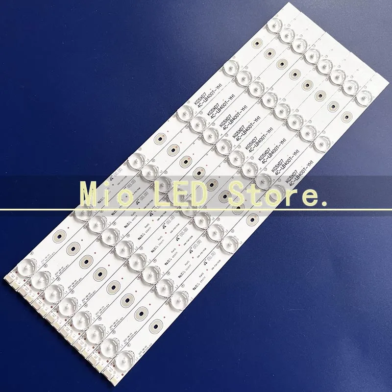 

Новые 10 комплектов светодиодной подсветки для TOSHIBA DL4061 DL4061(A)F 6V