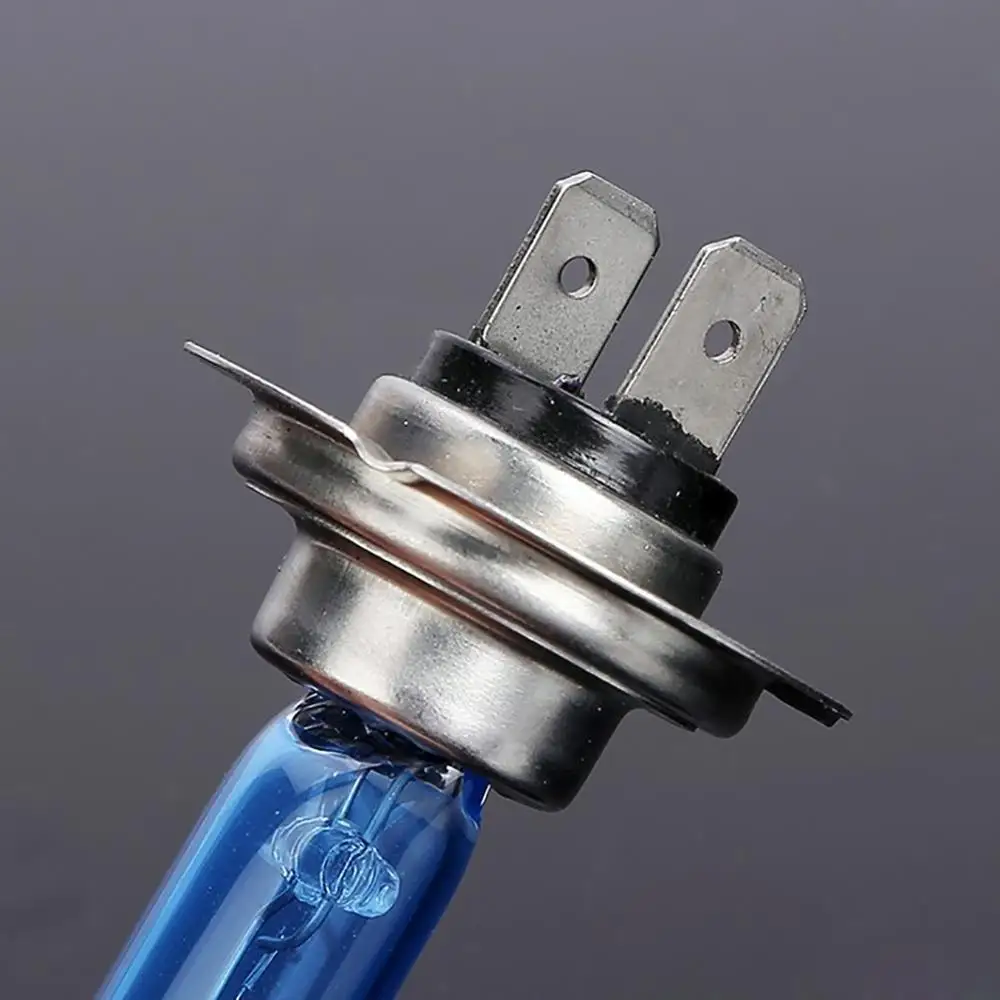 Новые газовые галогенные лампы H7 6000k 2 шт. голубой корпус фонарь автомобильные