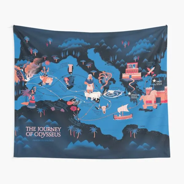 

Odyssey карта созвездий безопасный для Wor гобеленовый коврик подвесной жилой Искусство Декор комната полотенце Йога путешествия дома