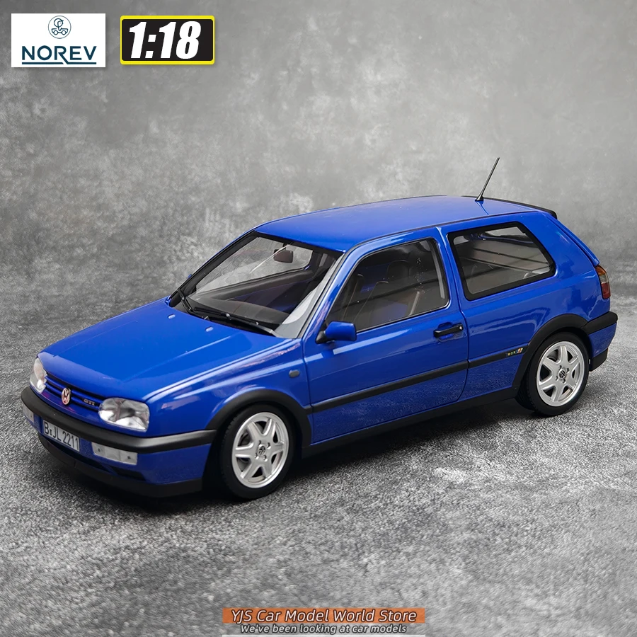 Фото Металлическая модель автомобиля NOREV 1/18, 3-е поколение, 1994 VW Golf GTI, статическая модель для демонстрации, коллекционный подарок на праздник №2