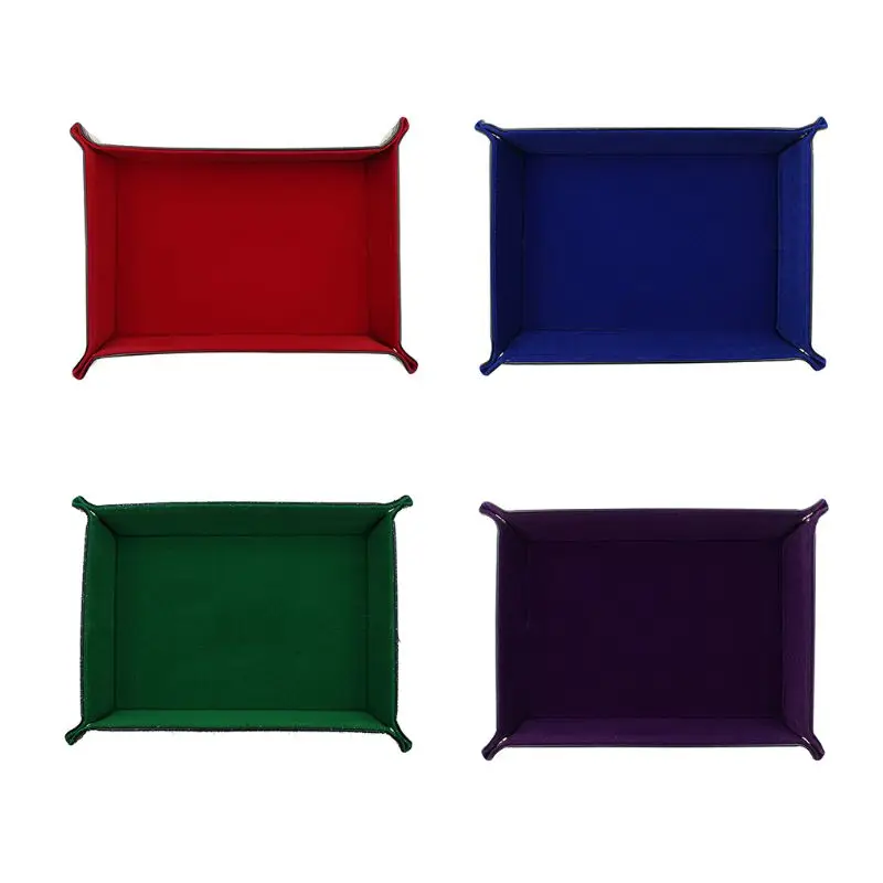 

F19D Valet Tray for KEY Bowl Nightstand Organizer Jewelry Organizer,PU Leather Watch