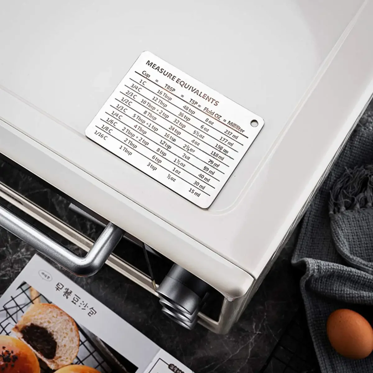 Магнитные тарелки магнитная кухонная диаграмма преобразования для стаканчиков