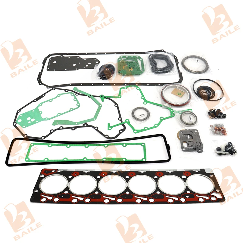 

3804897 6B 6BT 12V Full Gasket Set for Dodge Ram Pickup and for Cummins Engine Excavator 6BTA 5.9L Aftermarket Parts